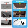 STICKGOO PVC Ceiling Tiles, Antique Copper Decorative Drop Ceiling Tiles
