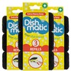 Dish Matic Refill Sponges - 9 Pack Heavy Duty Black