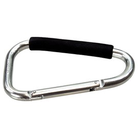 HTS 273R0 7-3/4" Silver Jumbo Aluminum Carabiner