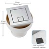 Excel Home Toilet Flush Button Replacement - Dual Button Toilet