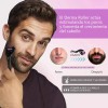 4pzs Dermaroller Facial Para Barba Titanio Produce Colágeno