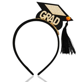 Oarkive Graduation Cap Headband with Insert for Preschool, Kindergarten Graduation Party Decorations and Supplies