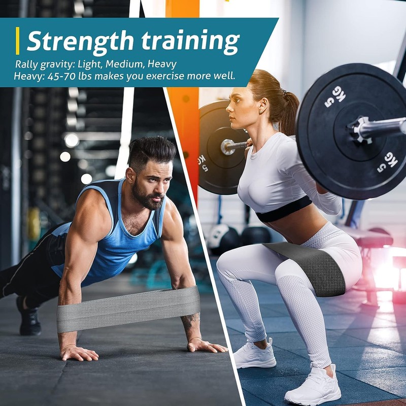 Resistance Bands Sets Portable Exercise Loops for Legs and Hip