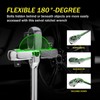 Yalblee 6-Piece Flex Head Ratchet Set, Swivel Head Ratchet Wrench