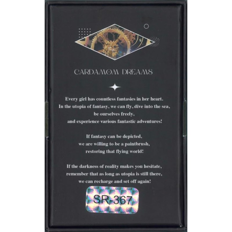 Cardamom Tarot Standard Version Jovenly | 79 Cards Total [Genuine]