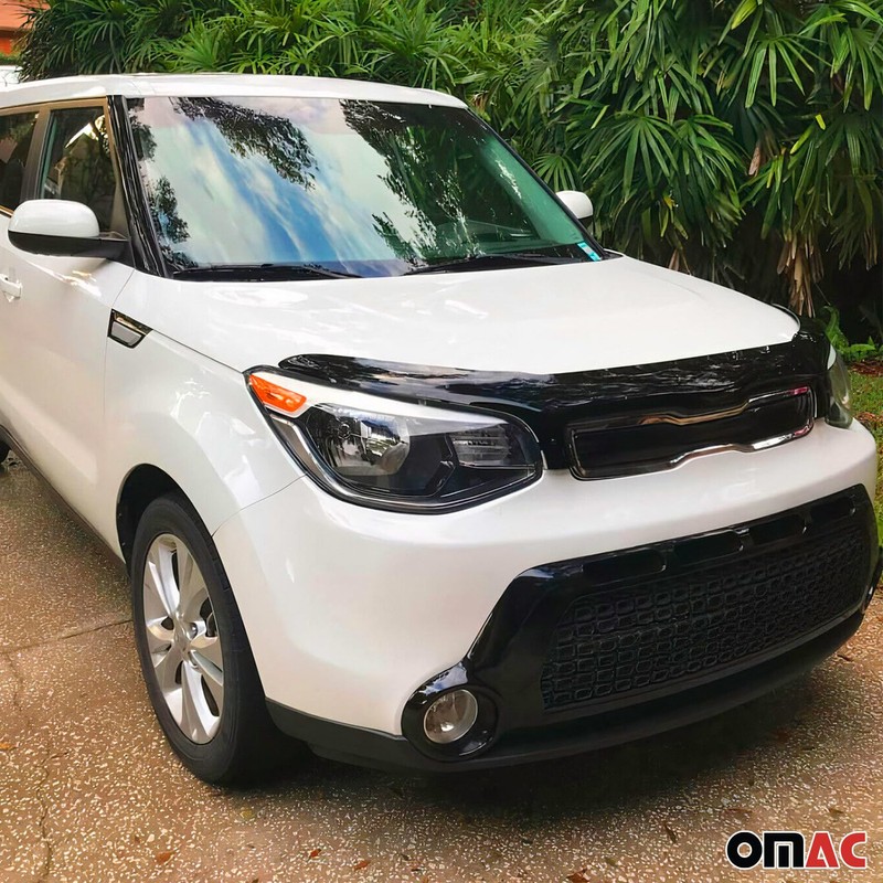 OMAC Front Bug Shield Hood Deflector Guard for Kia Soul