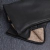 Downholme Touch Screen Leather Gloves with Cashmere Lining - For