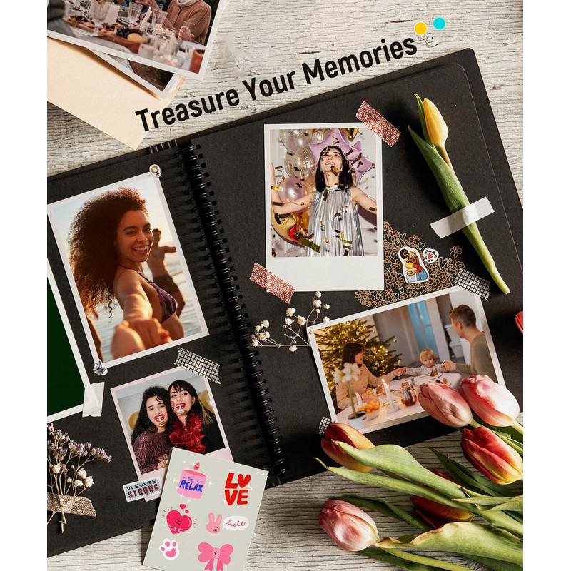 Liene Amber M100/M200/M110/M210 4x6'' Photo Printer 40 Sheets Photo Paper