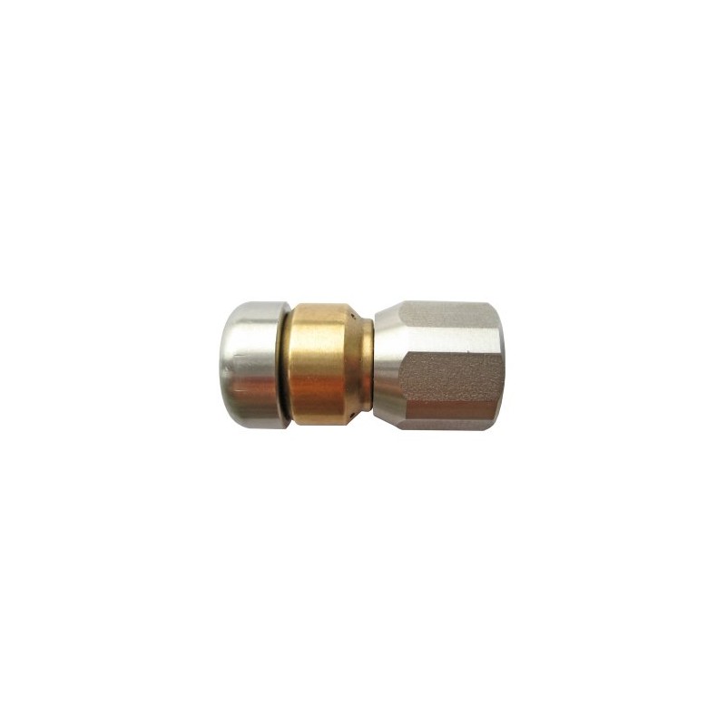 Pipe Cleaning Nozzle Rotating 1/4 for Pipe Cleaning Hose for