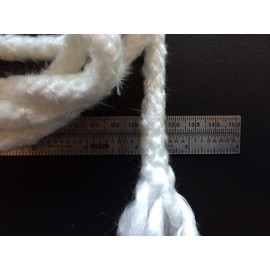 Dan's Daughters' Containers Five Feet x 3/8" Wick It Up with US Five Foot x 3/8" Round Fiberglass Wick Kerosene Oil Lamps Lanterns Replacement Wicks Torch Wine Bottle Candle (38)