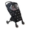 Stroller Rain Cover Windproof Waterproof Cute Bear Pattern Stroller Cover