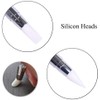 White Glitter Picker Pen Silicone Nail Artdoting Brush Handle Manicure