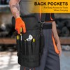Tool Bag,Large Roll Up Tool Bag Organizer,13 Pockets Tool Roll
