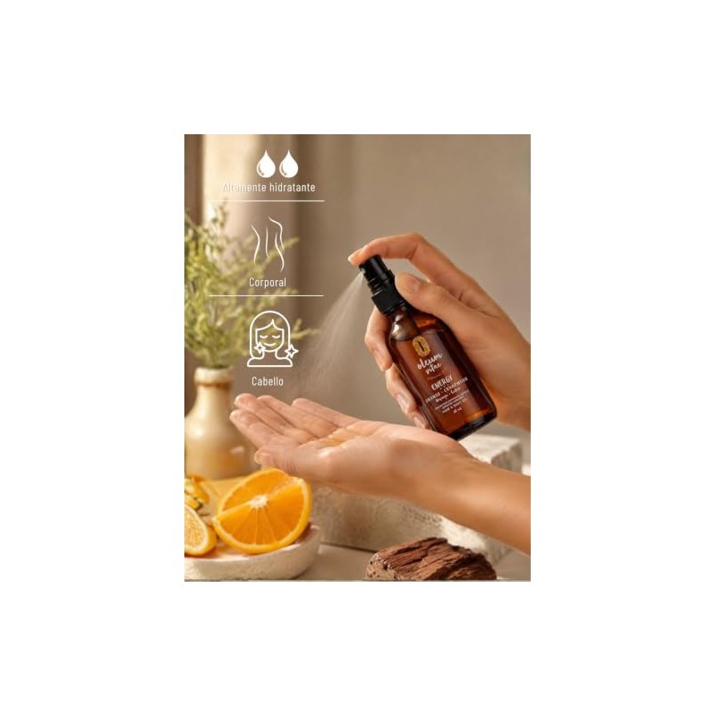 OLEUM VITAE Hair & Body Oil. Aceite Hidratante para Cabello