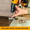 M3 M3.5 M4 Wood Screws Set, 380 Pieces Self-Tapping Screws
