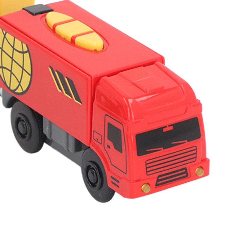 Remote Control Electric Train with Sound and Light Magnetic Connection