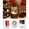 Snow Globe Christmas Decorations - Musical Christmas Snow Globes with