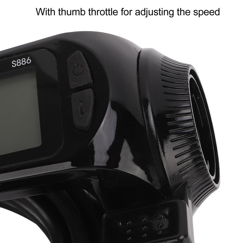 36/48V 350W Brushless Motor Controller with LCD Display Panel for
