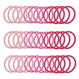 Zac's Alter Ego Set of 36 Endless Elastics Hair Bobbles Elastic Bands Hair Accessory