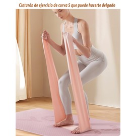 LNJLVI Bandas de Resistencia 3PCS, Banda Elástica Super Bandas de Resistencia 150cm Aplicable para Casa, Gym, Yoga, Pilates, Fisioterapia(Azul-Rosa-Amarillo,)