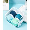 Mrsdry Travel Containers for Toiletries 4 Pack, TSA Approved Travel