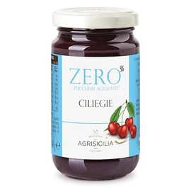 Agrisicilia zero% zuccheri aggiunti ciliegie,poche calorie, 240 grammi