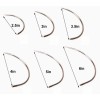 Unbranded Curved Heavy Duty Sewing Needles Pack, Great For Leather