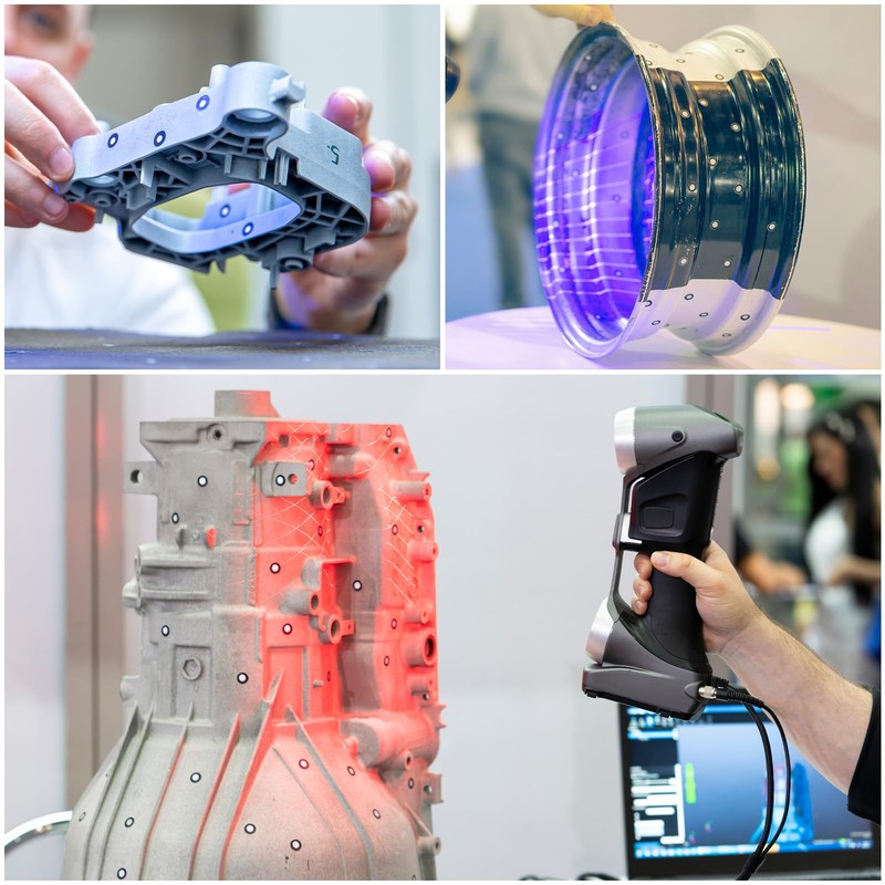 uxcell 600 Pcs 3D Scanner Markers 3mm for 3D Scanner,