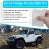 Door Hinge Protection Kit Compatible with All Series Wrangler JLU//Gladiator,