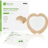 Sacrum Silicone Foam Dressing with Gentle Border for Sacral Ulcer,
