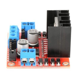 1pc L298N Motor Driver,Dual H Bridge Stepper Motor Driver Controller Board Module for driving stepping motor on smart cars or robots