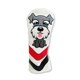 Lanx. Golf Cover Schnauzer (L) Count Wood 5w 7w Men Women Driver Fairway Set Utility Character Travel Dog Horse Outdoor Frog Black Shiba Inu Socks Titleist Chihuahua Toy Poodle Plush Cat Head Akita