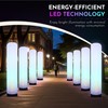 Inflatable Color Changing Column 8' x 18", Sand Bag Base,
