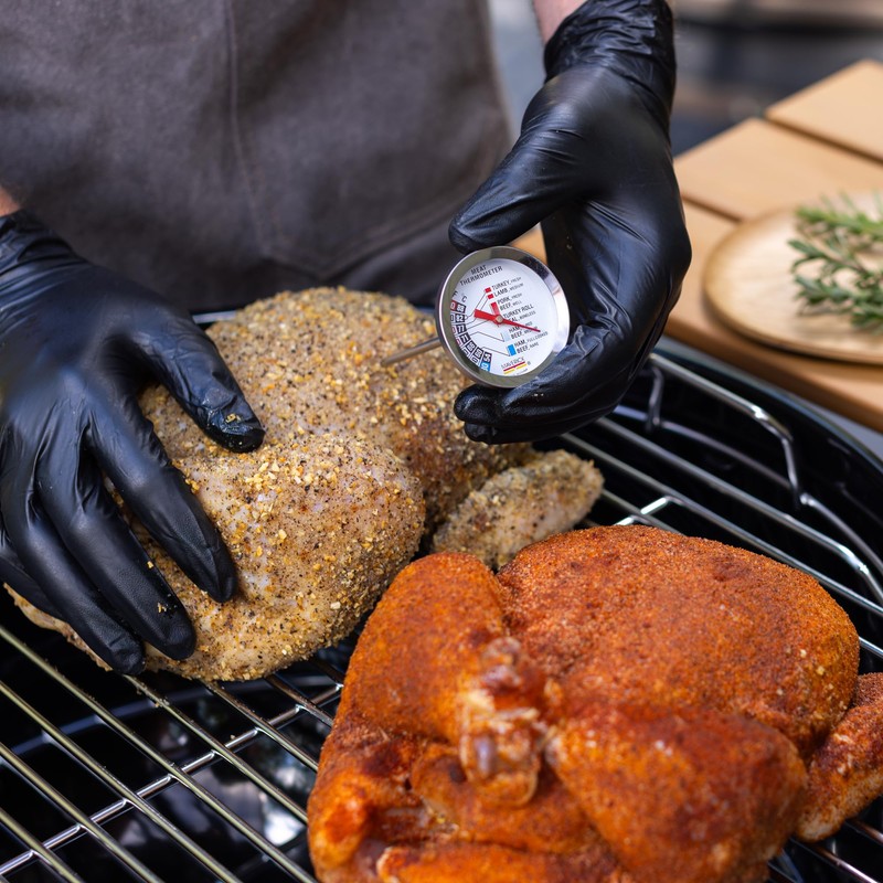 Maverick Housewares Oven-Chek Gourmet Roasting Thermometer, Silver