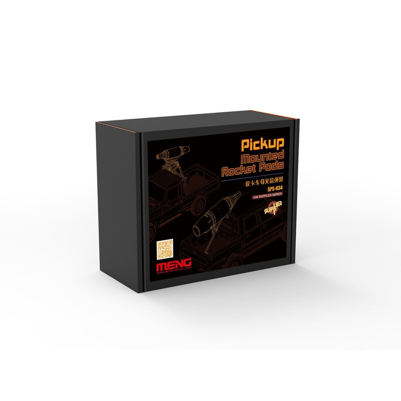 MENG SPS-034 Pickup Mounted Rocket Pods Resin Plastic Model Kit