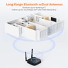 [Upgraded] 1Mii B06Pro Long Range Bluetooth Receiver, HiFi Wireless Audio