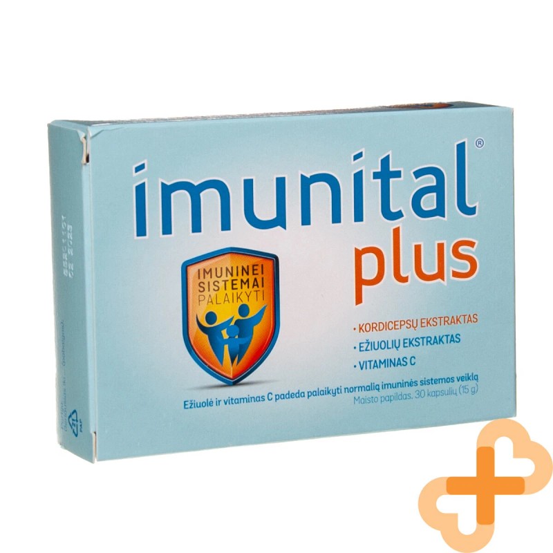 IMUNITAL Plus 30 Capsules Système Immunitaire Support Supplément Cordyceps