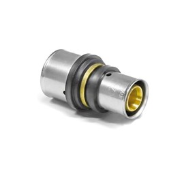 Sanpro PPSU Press Fitting Reducer TH Contour Size 32 x 3-20 x 2 (Press Fitting Coupling Reduction Sleeve DVGW Plug Fit THPRess) Size: 32 x 3