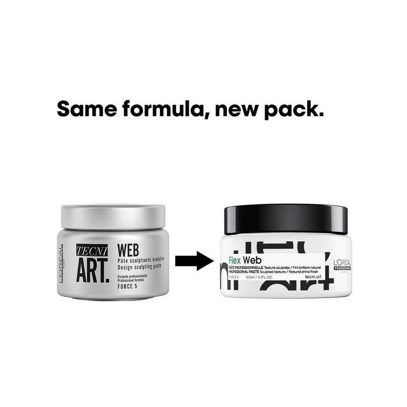 LOreal Professionnel L'Oreal Professionnel Tecni.ART Web Hair Sculpting Paste 150ml