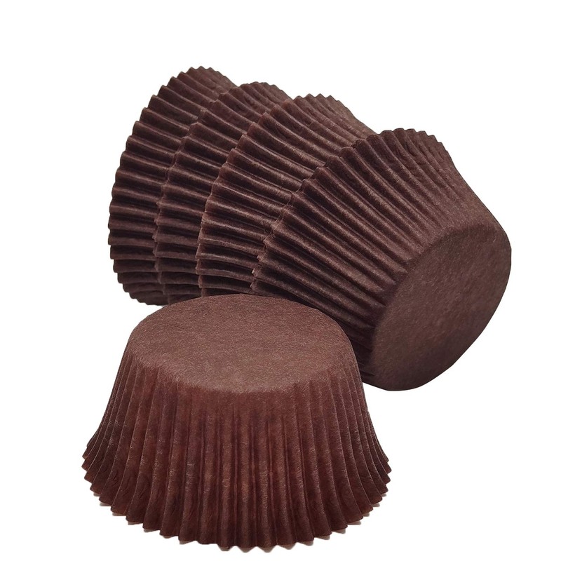 Mombake Premium Coffee Baking Cups Greaseproof Cupcake Muffin Paper Standard