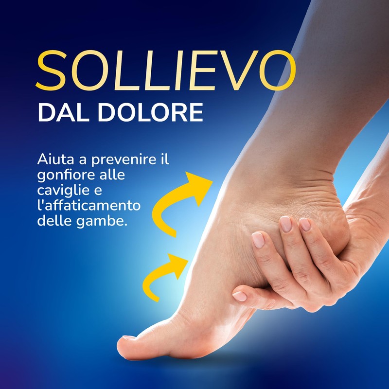 Dr. Scholl’s Flight Socks Calze a compressione graduata clinicamente testate
