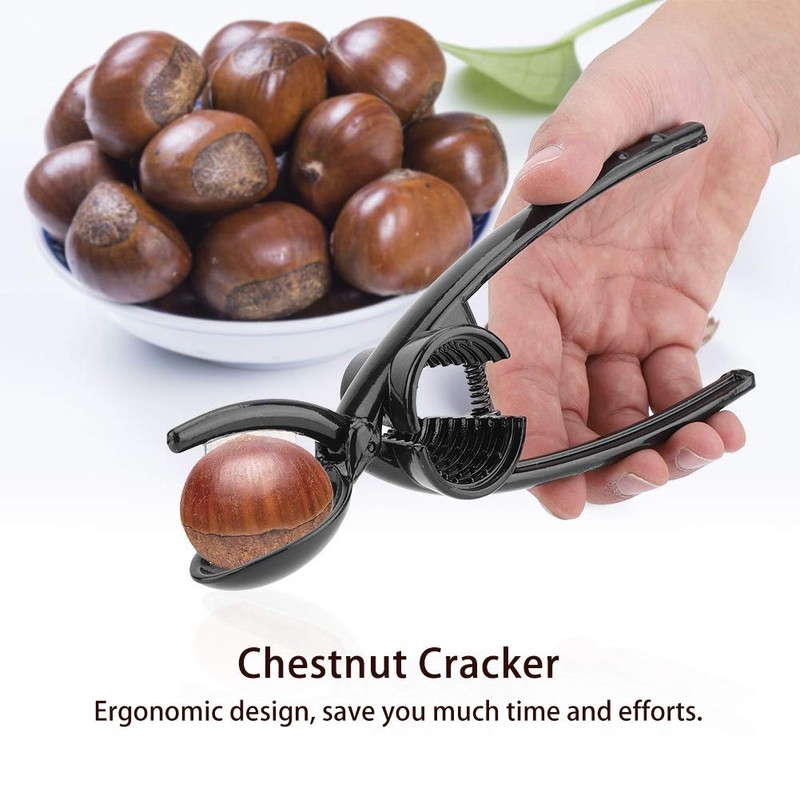 Cunyuer 2 in 1 Chestnut Cutter Tool, Nut Cracker Tool,