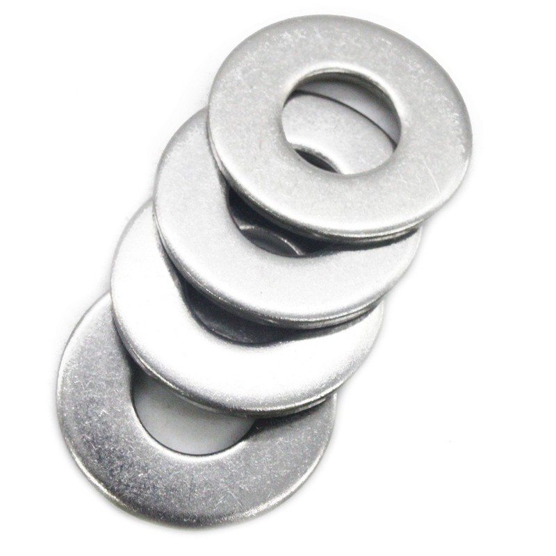 FullerKreg 3/8" x 1" OD Stainless Flat Fender Washers，1" Outside