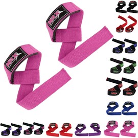 MRX Weight Lifting Bar Strap for Gym Workout Training Bodybuilding Deadlift Padded Straps Men/Women