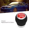 6 Speed Gear Shift Knob Manual Shifter Head Automotive Body