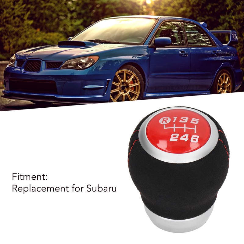 6 Speed Gear Shift Knob Manual Shifter Head Automotive Body