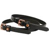Harry's Horse Spur Strap Rose Gold, Colour: Black