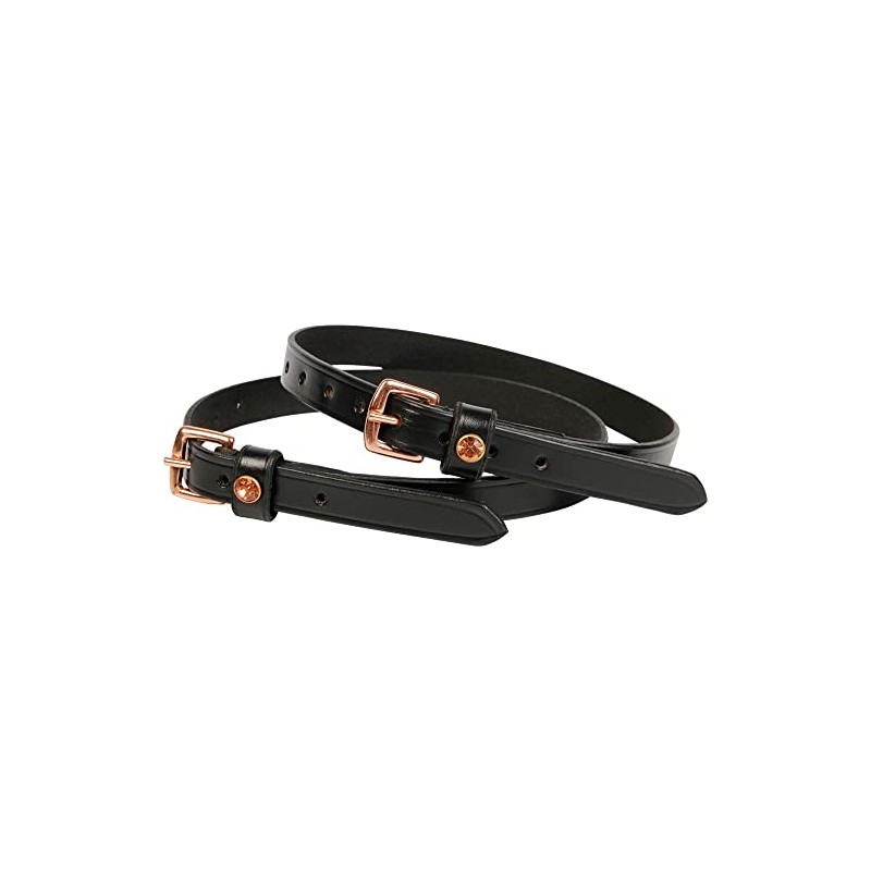 Harry's Horse Spur Strap Rose Gold, Colour: Black