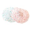 minkissy Plastic Shower Cap Pack Fashion Bath Hat for Women