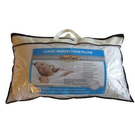 maxcare 3 PACK STANDARD QUEEN Dual Zone memory foam Bed Pillow + Bamboo External cover